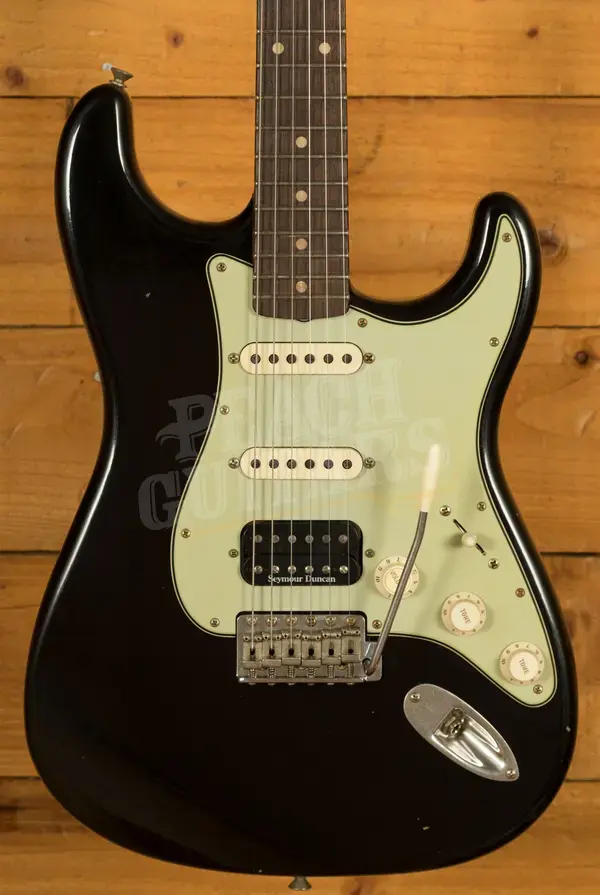 Fender Custom Shop 60 HSS Strat - Journeyman Relic Black