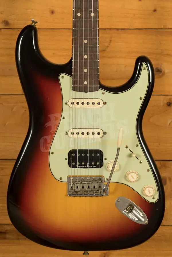 Fender Custom Shop 60 HSS Strat - Journeyman Relic 3-Tone Sunburst