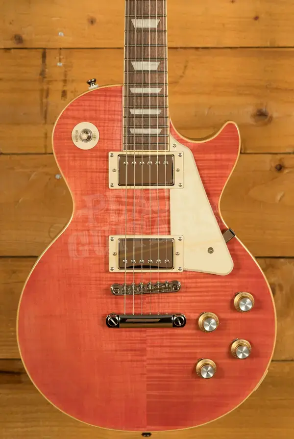 Epiphone Inspired by Gibson Les Paul Standard 60s Figured | Fucshia w/Gigbag
