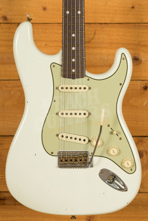 Fender Custom Shop Limited 59 Special Strat | Journeyman Relic Aged Olympic White