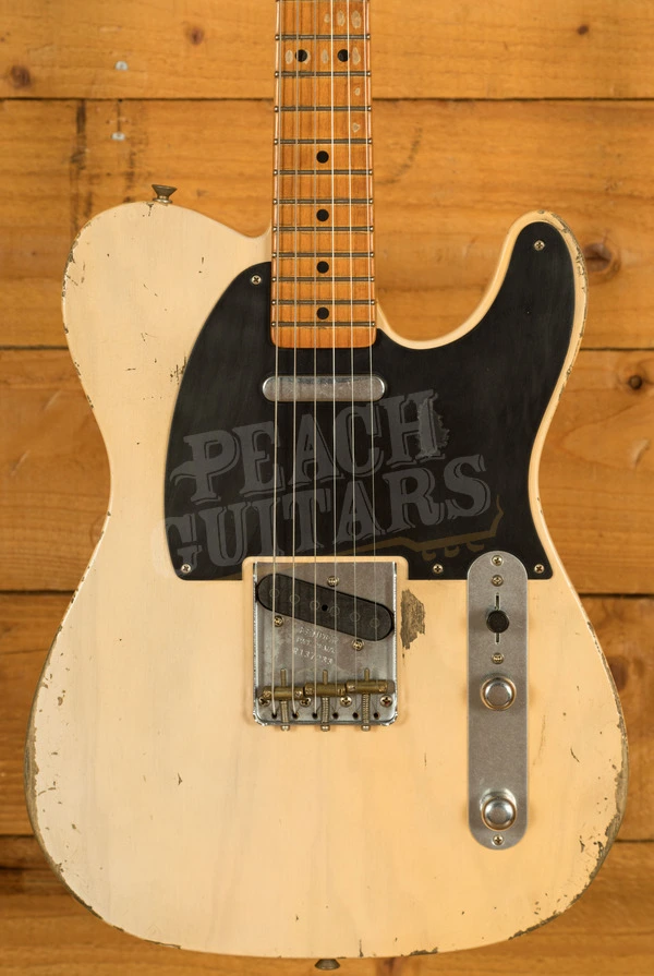 Fender Custom Shop Masterbuilt Levi Perry 52 Tele - Relic White Blonde