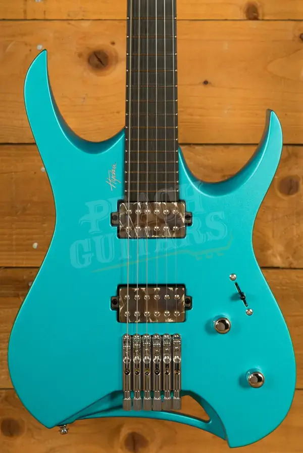 Mayones Hydra Elite 6 - Ebony - Monolith Custom Colour Satin