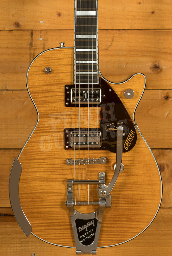 Gretsch G6134TFM-NH Nigel Hendroff Signature Penguin | Amber Flame