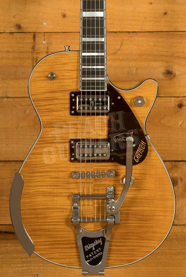 Gretsch G6134TFM-NH Nigel Hendroff Signature Penguin Amber Flame