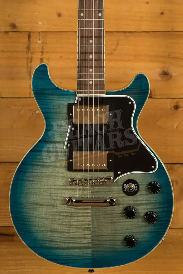 Epiphone Les Paul Special Double Cut Figured - Ocean Water