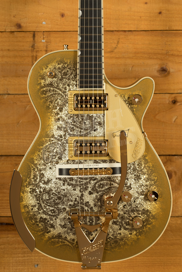Gretsch G6134TG Limited Edition Paisley Penguin Gold Paisley