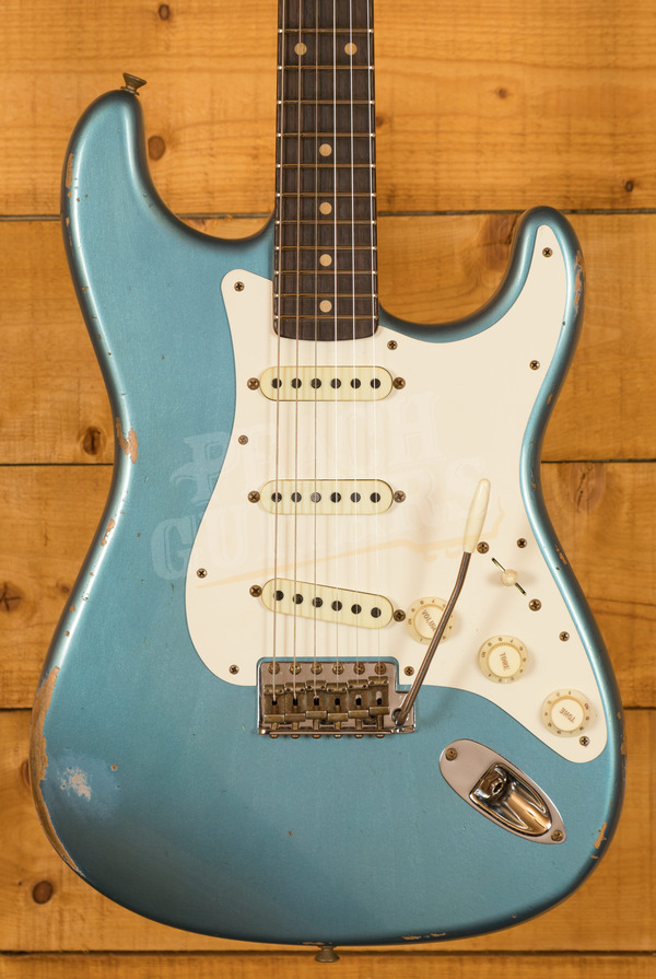 Fender Custom Shop Limited '59 Strat Relic Faded Aged Lake Placid Blue