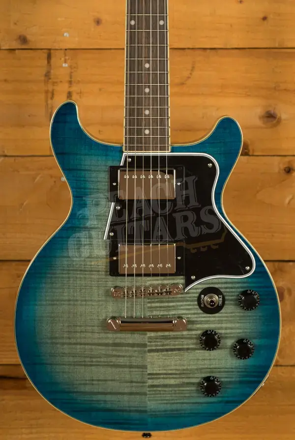 Epiphone Les Paul Special Double Cut Figured - Ocean Water