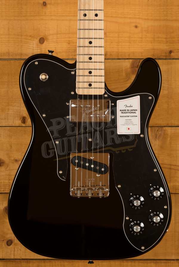 Fender Made In Japan Traditional '70s Telecaster Custom | Maple - Black