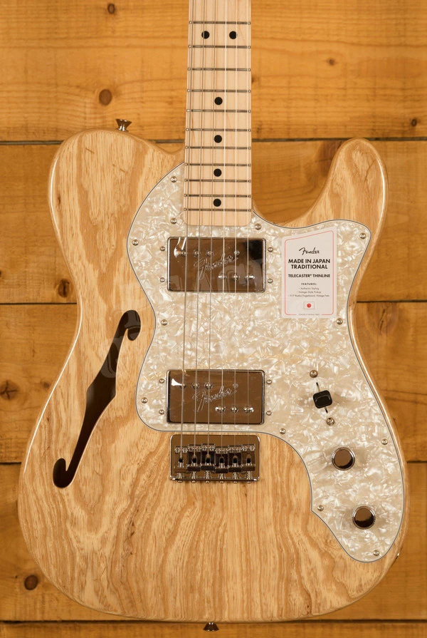 Fender Made In Japan Traditional '70s Telecaster Thinline | Maple
