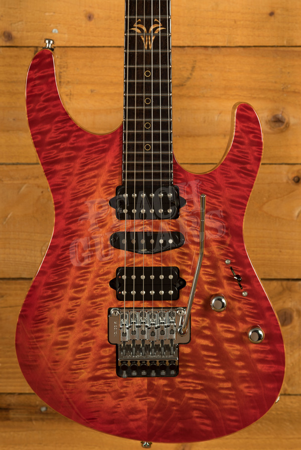 Suhr 2014 Collection Angel Quilt Modern Fireburst *Used*