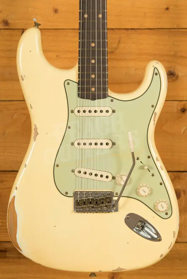 Fender Custom Shop 59 Strat - Relic Aged Vintage White