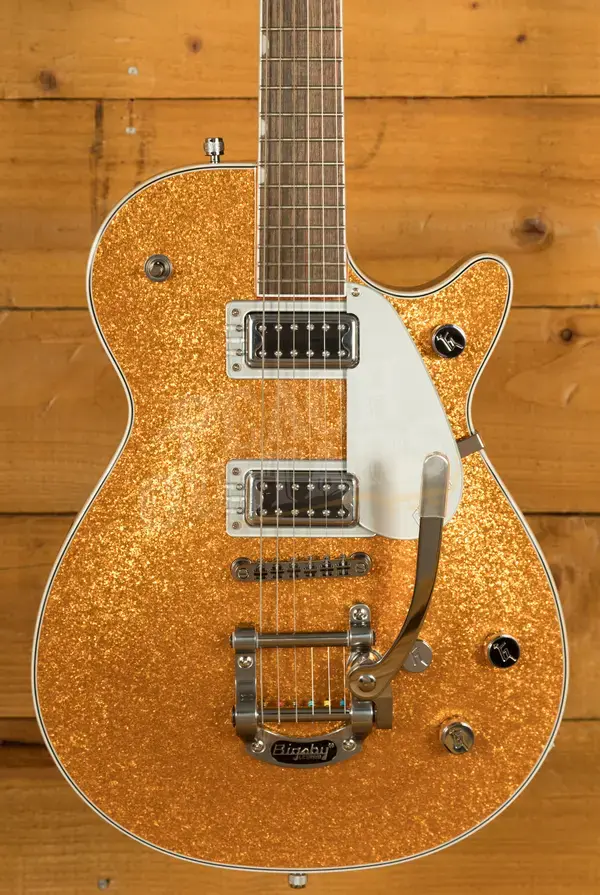 Gretsch G5230T Electromatic Sparkle Jet FT Single-Cut Gold Sparkle