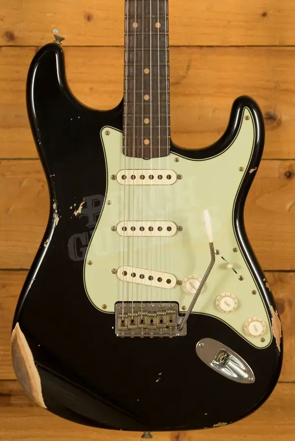 Fender Custom Shop 59 Strat - Relic Black/Desert Sand