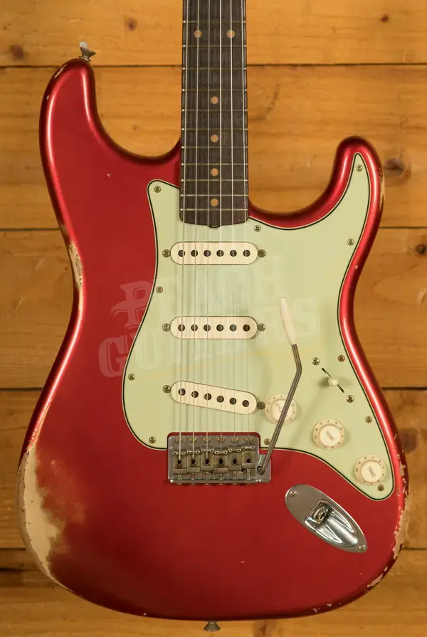 Fender Custom Shop 59 Strat - Relic Candy Apple Red/Desert Sand