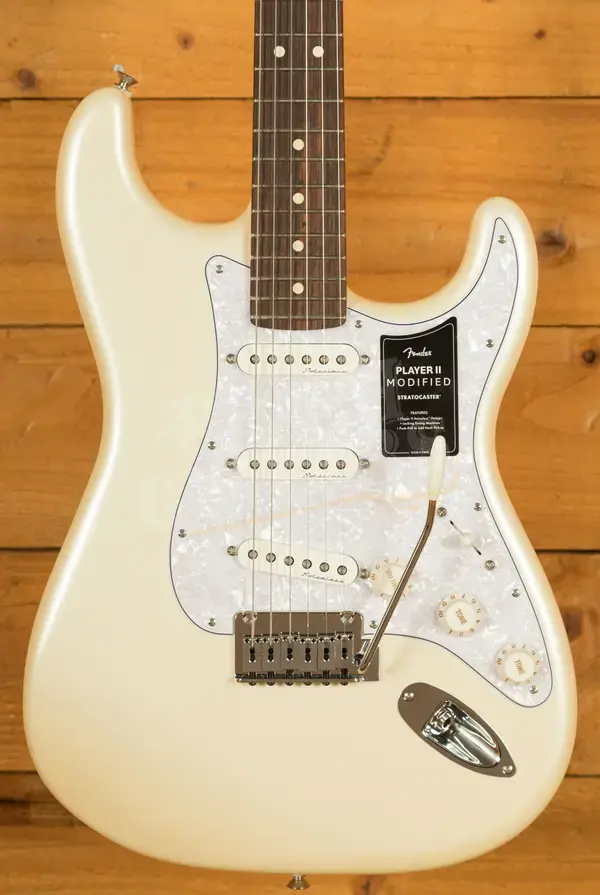 Fender Player II Modified Stratocaster Rosewood Olympic Pearl