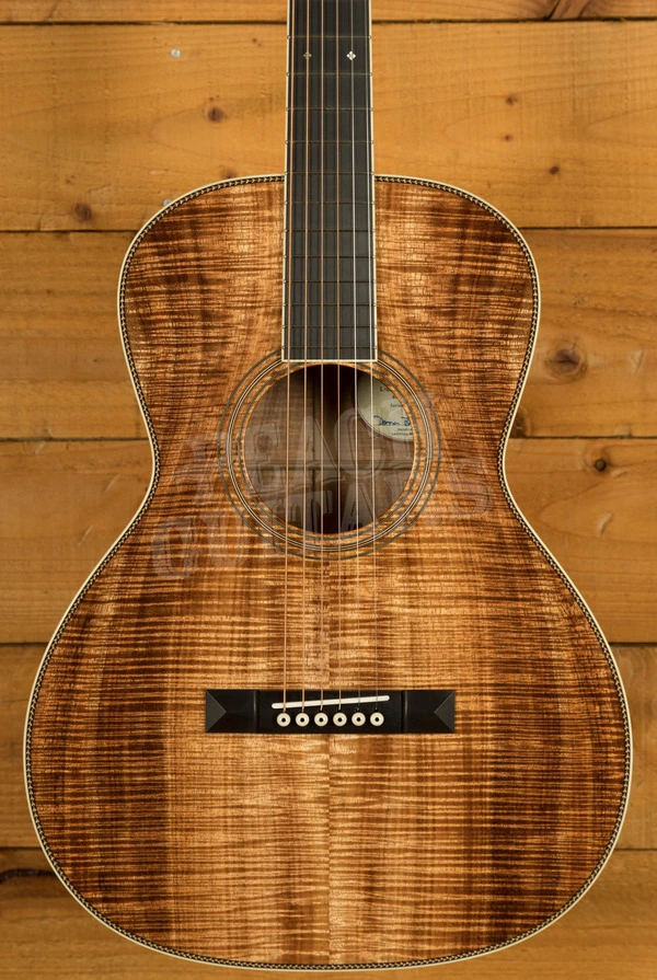 Bourgeois Custom NAMM 2025 Figured Koa LDBO-12 - Natural