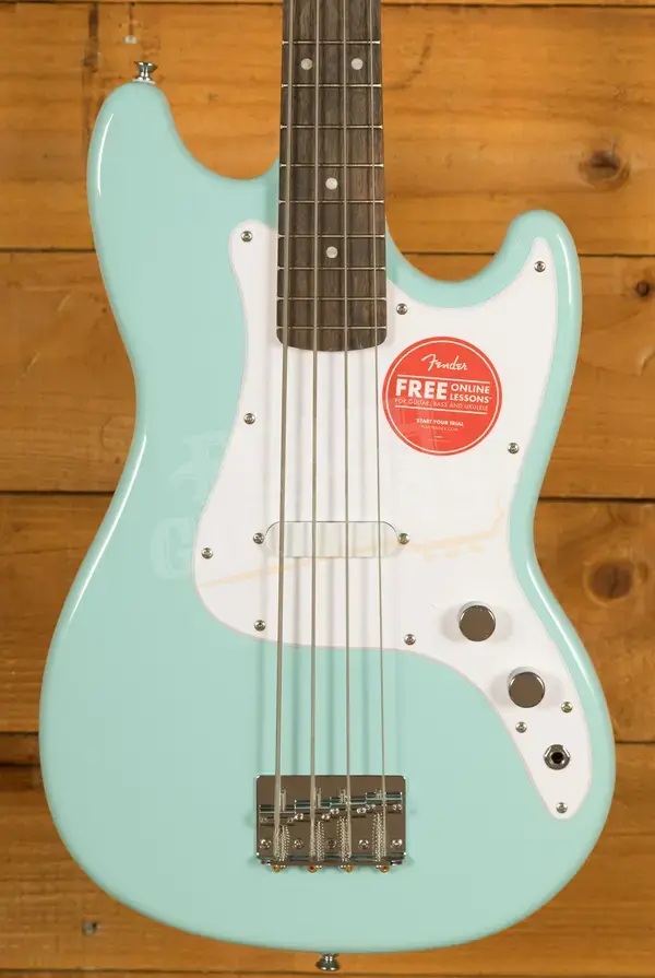 Squier Sonic Bronco Bass - Laurel - Daphne Blue