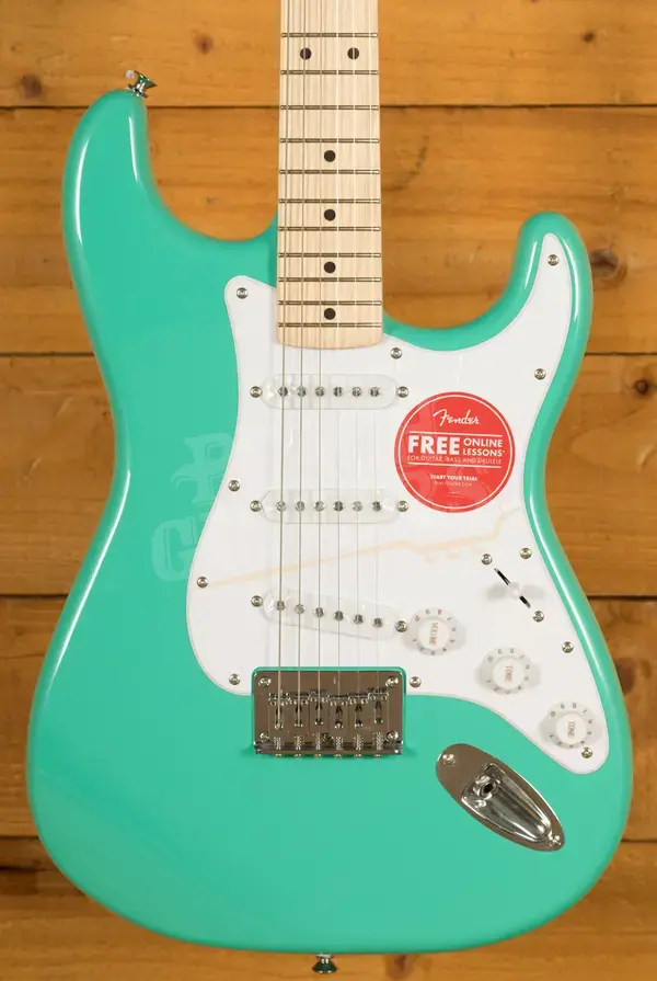 Squier Mini Stratocaster - Maple - Sea Foam Green