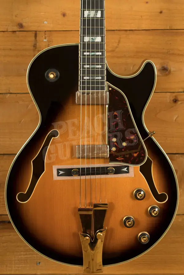 Ibanez GB10SE George Benson Hollow Body - Brown Sunburst