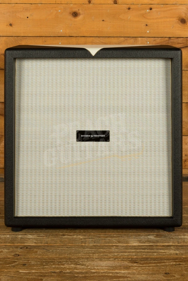 Divided By 13 2x12 Closed Back Electric Guitar Amplifier Cabinet - Celestion G12H - Black Bronco Tolex