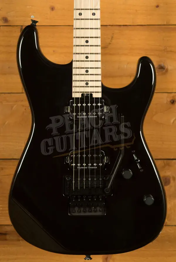 Charvel Pro-Mod San Dimas Style 1 HH FR M - Maple - Gloss Black
