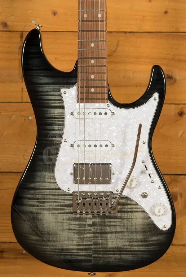 Ibanez AZ22S1F AZ Series Standard - Jatoba - Transparent Black Sunburst