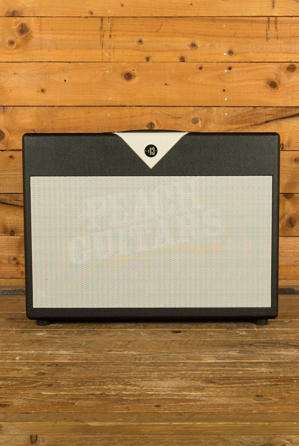 Divided By 13 2x12 Open Back Electric Guitar Amplifier Cabinet - Celestion G12H - Black Bronco Tolex