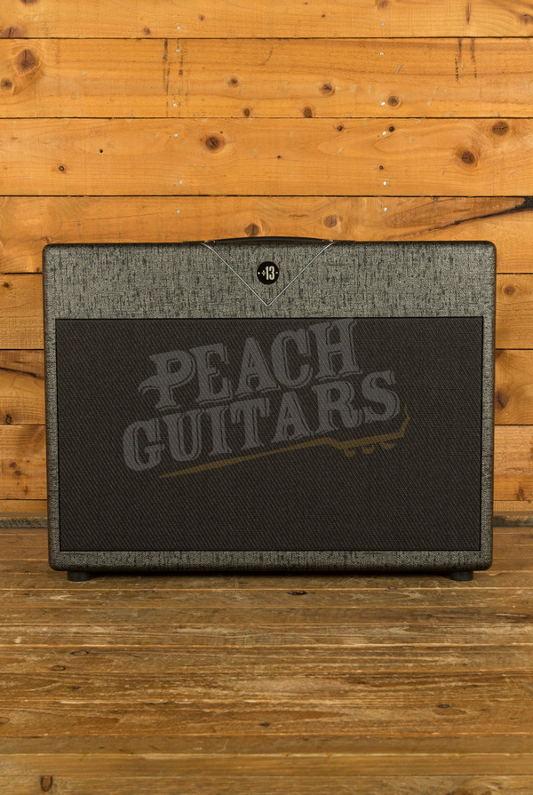 Divided By 13 2x12 Open Back Cabinet | Celestion G12H & G12B - Pewter Trout Tolex - Matching V