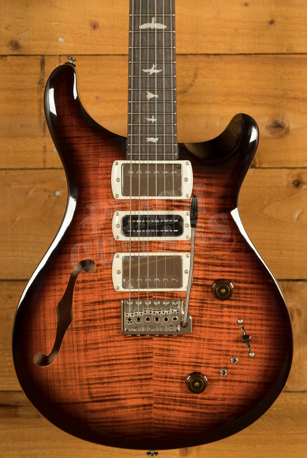 PRS SE Special Semi-Hollow - Orange Tiger Burst