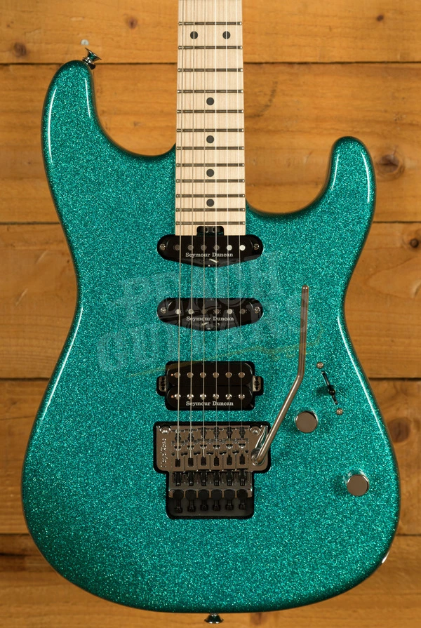 Charvel Pro-Mod San Dimas Style 1 HSS FR M - Maple - Aqua Flake