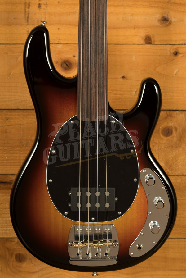 Music Man Pino Palladino Fretless StingRay Bass - Rosewood - '79 Burst