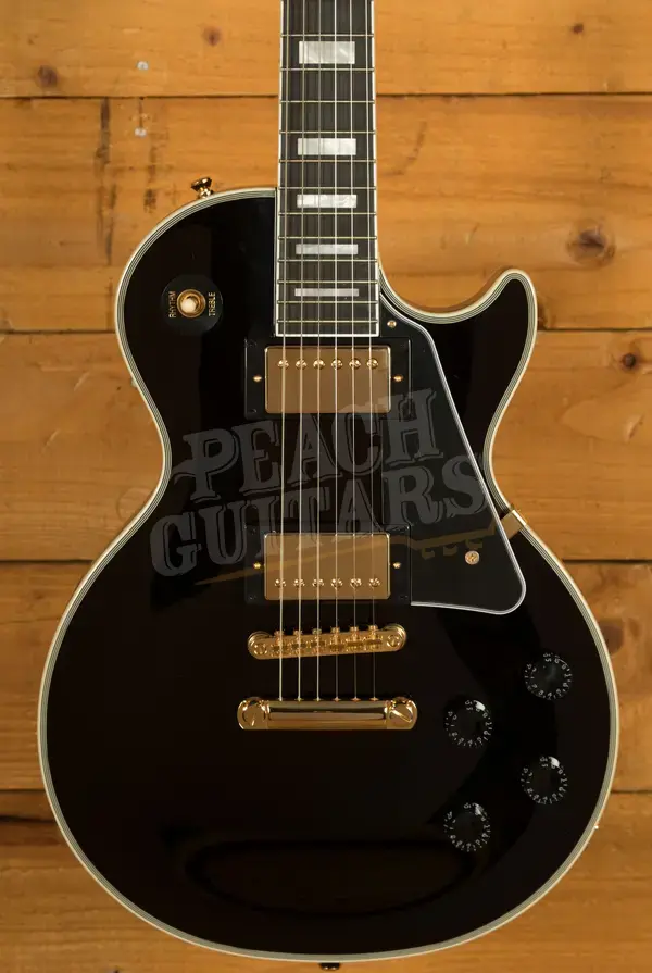 epiphone inspired by gibson custom　LPC Epiphone Inspired by Gibson Custom Les Paul Custom | Ebony