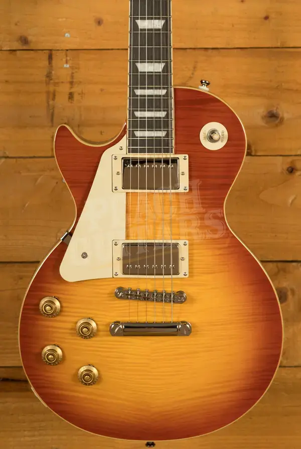 Epiphone Les Paul Standard 50s Figured - Washed Cherry Sunburst *Left Handed