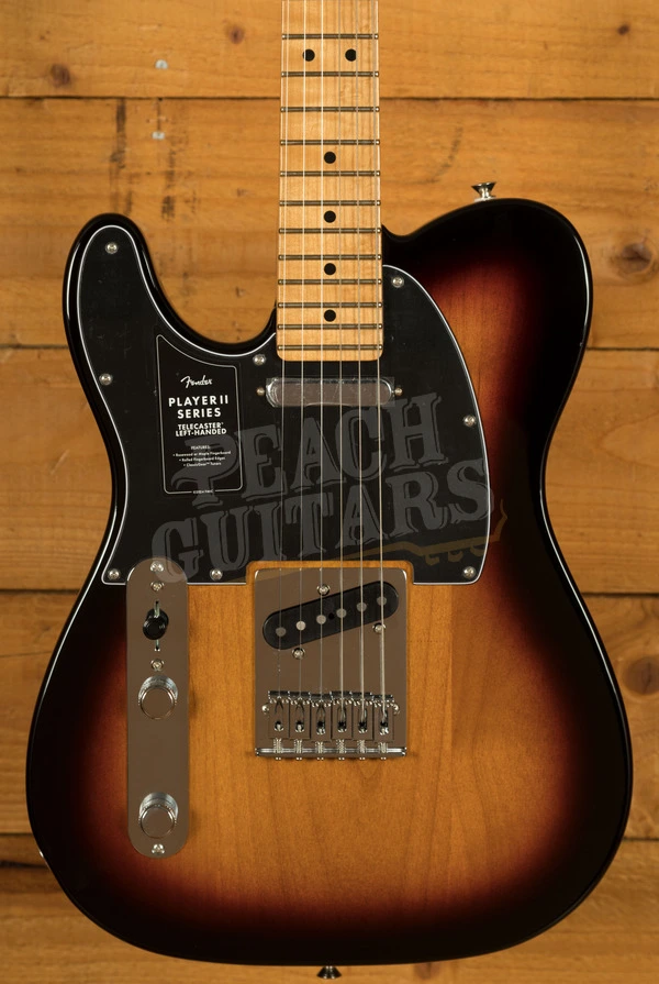 Fender Player II Telecaster Left-Handed - Maple - 3-Colour Sunburst
