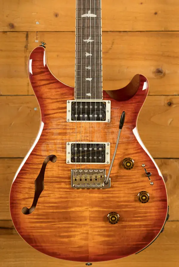 PRS SE Custom | Custom 24 Semi-Hollow Piezo - Vintage Sunburst