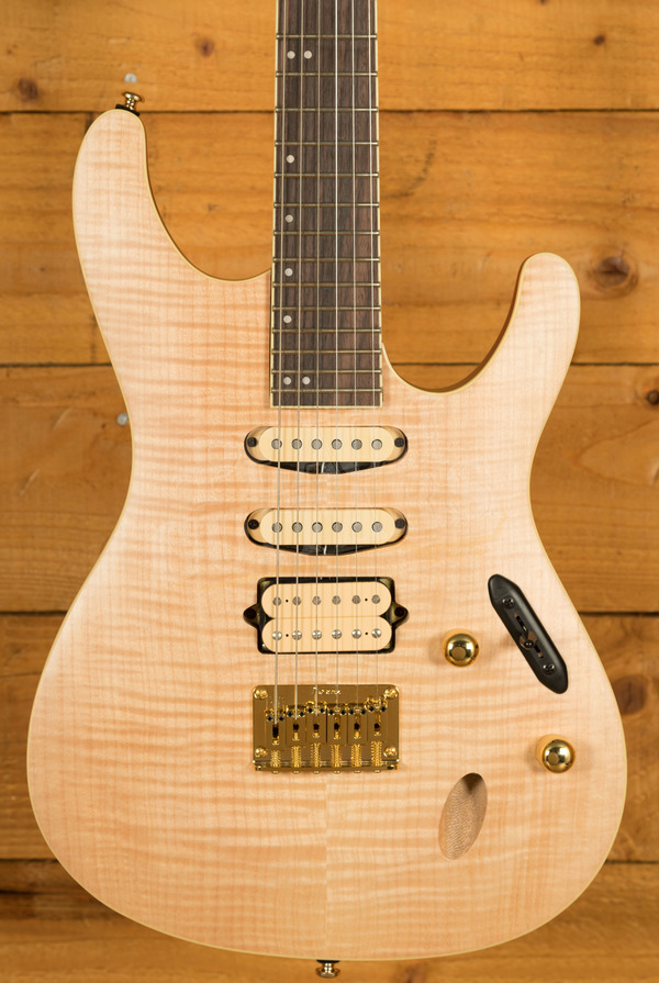 Ibanez S Standard | SEW761FM - Natural Flat