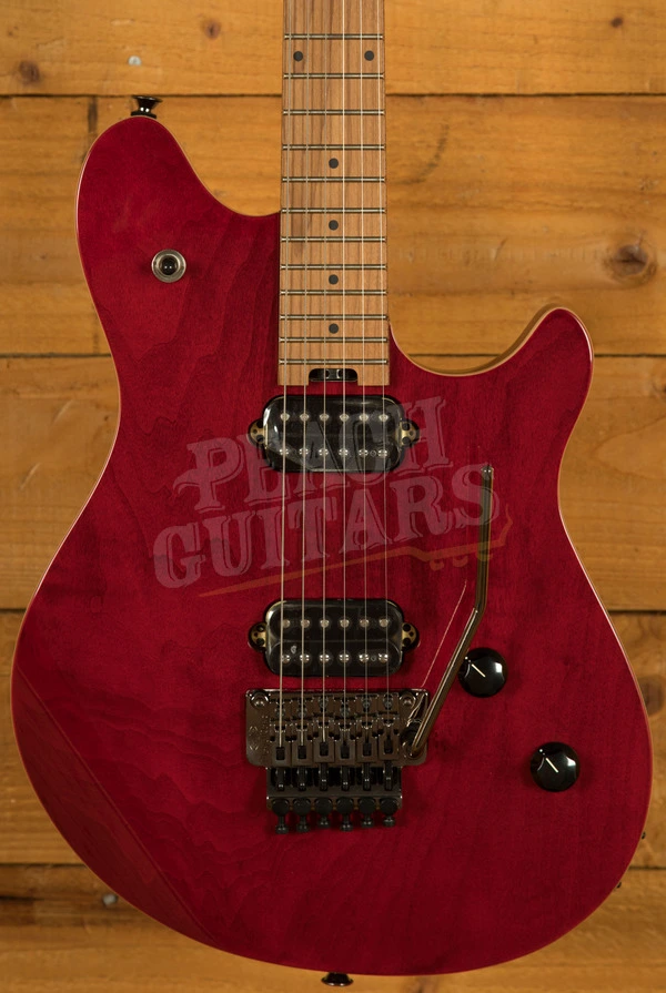 EVH Wolfgang WG Standard M - Baked Maple - Wine Red
