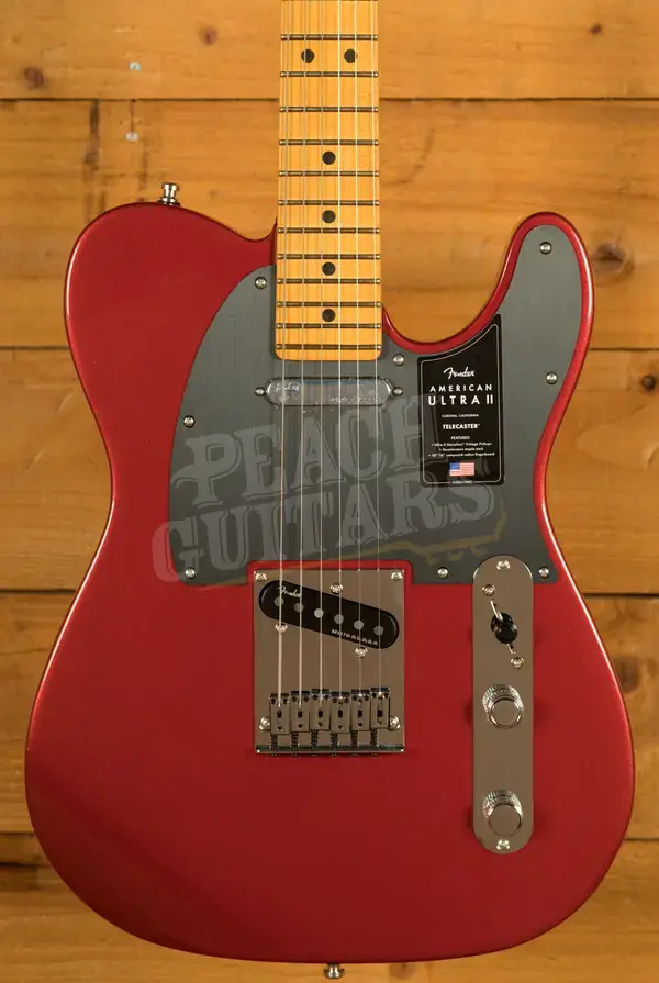 Fender American Ultra II Telecaster | Sinister Red