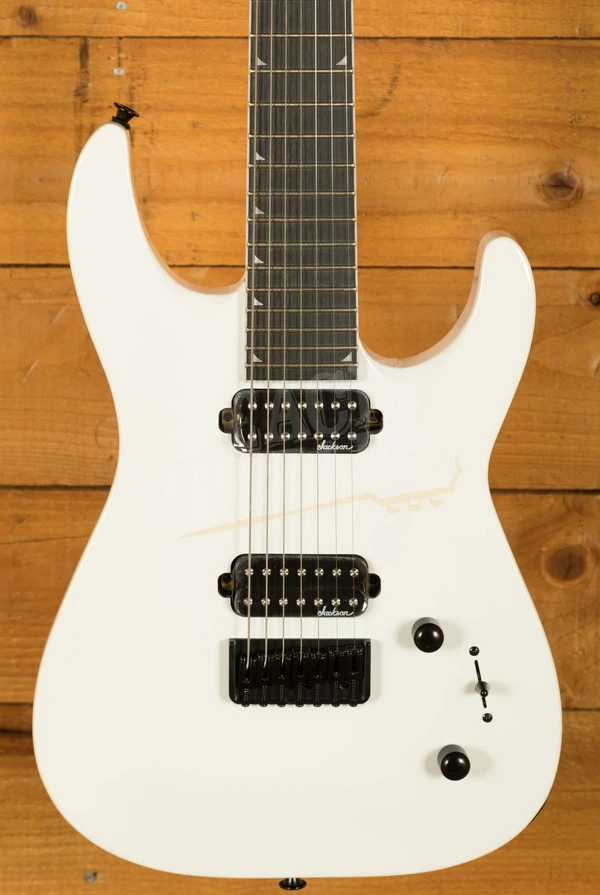 Jackson JS Series Dinky Arch Top JS32-7 DKA HT Amaranth Snow White