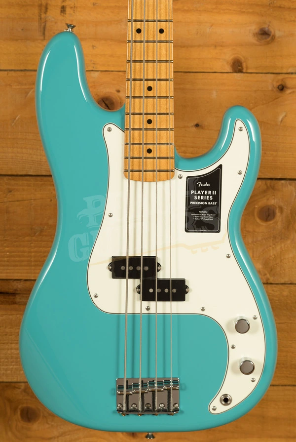 Fender Player II Precision Bass - Maple - Aquatone Blue