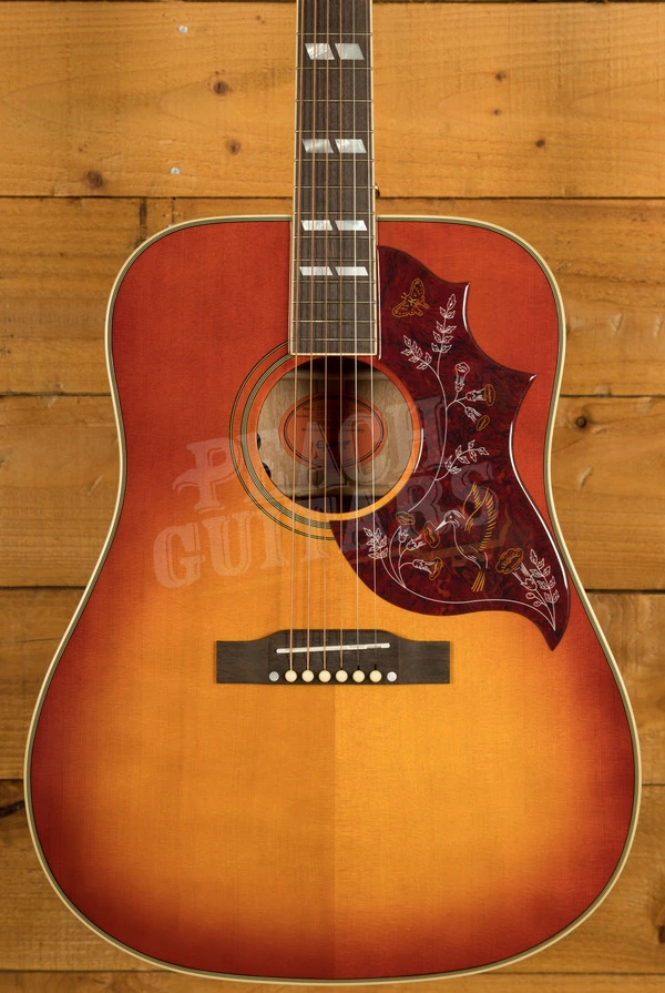 Epiphone Inspired by Gibson Hummingbird | Aged Cherry Sunburst Gloss