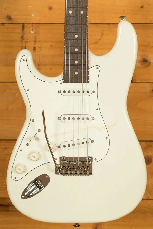 Suhr Classic S Olympic White Rosewood - Left Handed