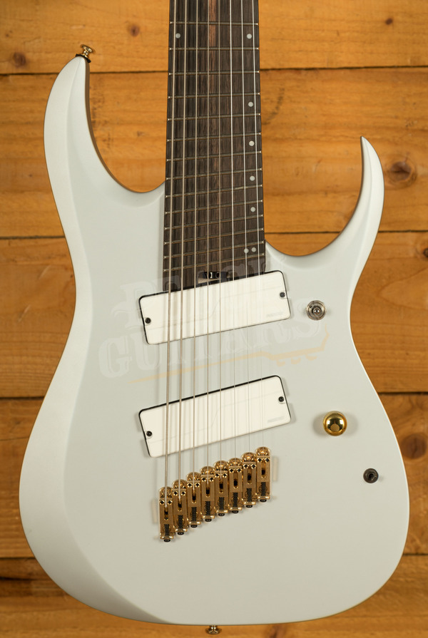 Ibanez RGD Axe Design Lab | RGDMS8 - 8-String Multi Scale - Classic Silver Metallic *Used*