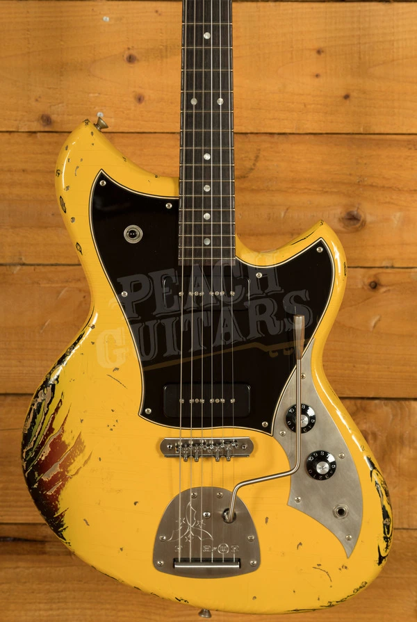 Novo Dealer Limited | Serus J - Vandalism Yellow over '64 3-Tone Sunburst