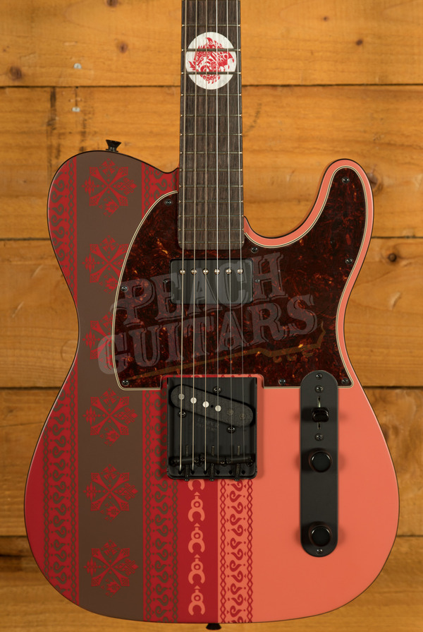 Fender Monster Hunter Rathalos Telecaster Rosewood Rathalos Red