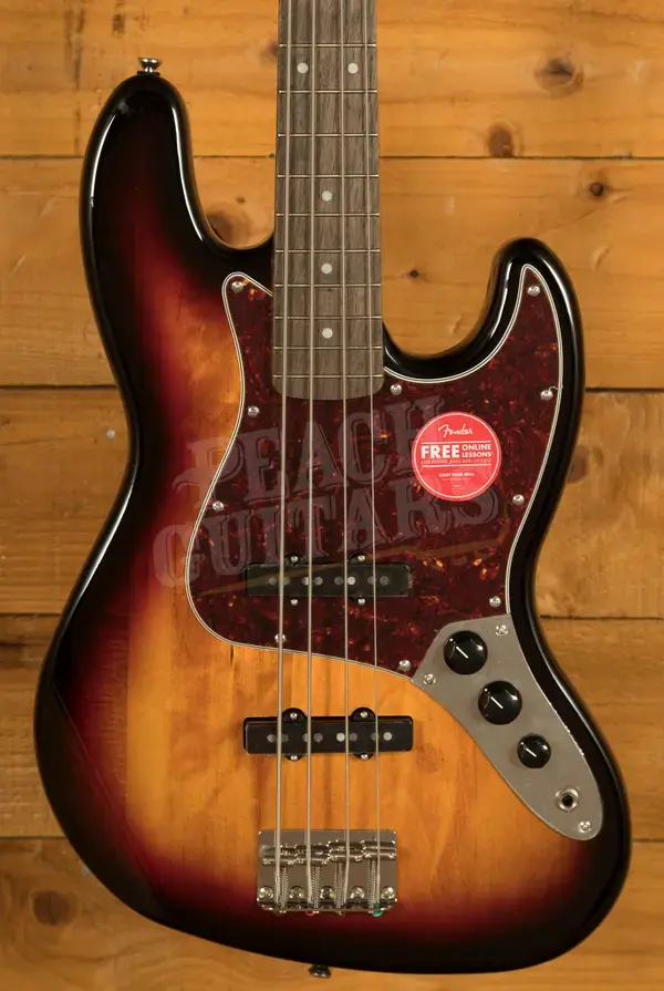 Squier Classic Vibe '60s Jazz Bass - Laurel - 3-Colour Sunburst