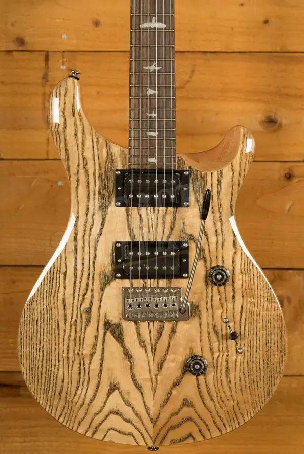 PRS SE Custom 24 Burled Ash Limited Edition - Natural
