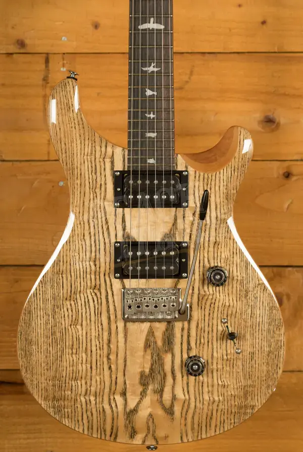 PRS SE Custom 24 Burled Ash Limited Edition - Natural