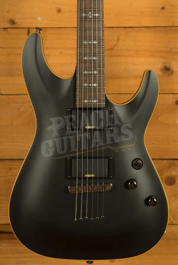 Schecter Demon-6 | Aged Black Satin